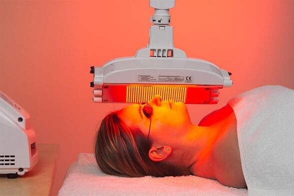 Méthode matérielle de luminothérapie pour prévenir les premiers signes du vieillissement